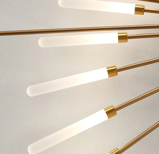 Minimalist Eldverk Ljus