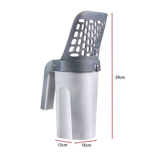 Ergonomisk Cat Litter Scooper