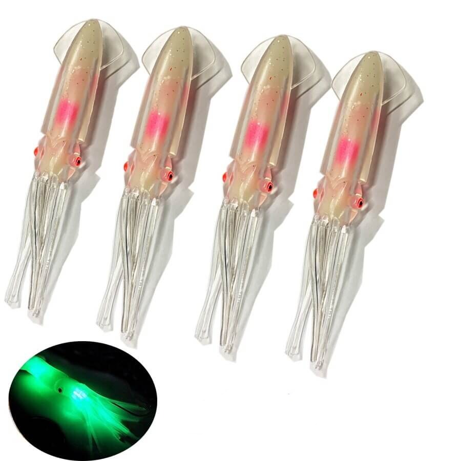 Glow in the Dark Bläckfiskbete