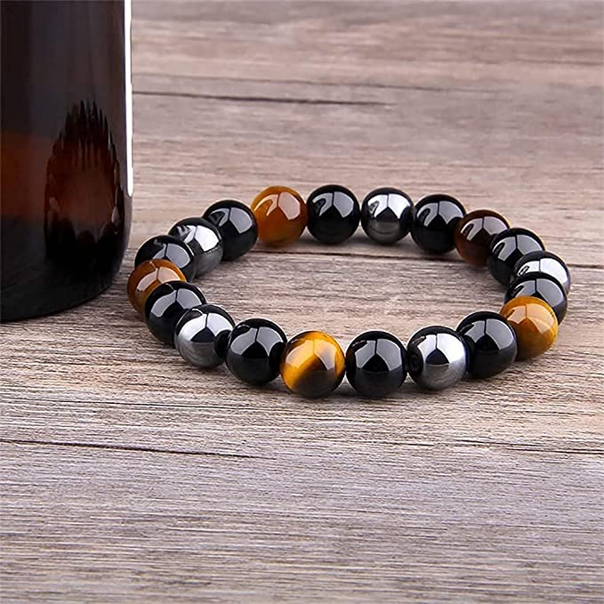 Naturstenar skydd armband
