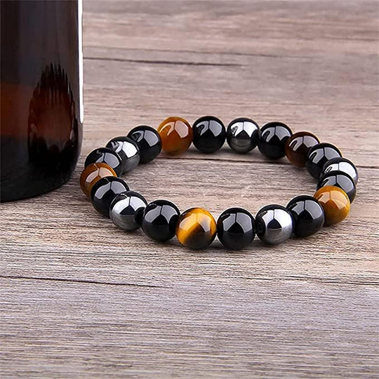 Naturstenar skydd armband