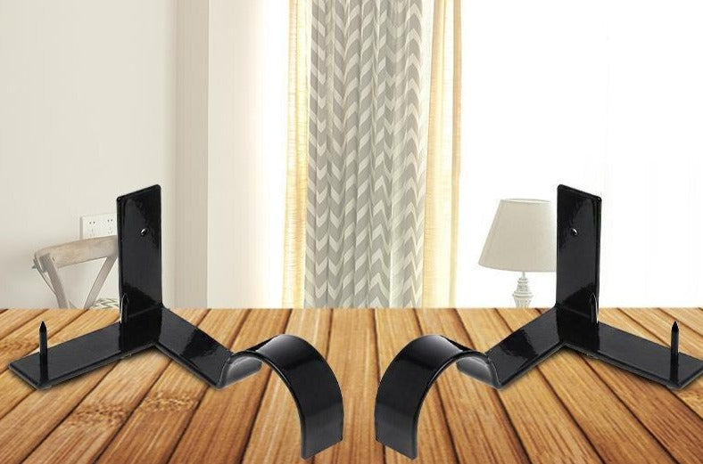 Inga borrfästen för gardinstänger