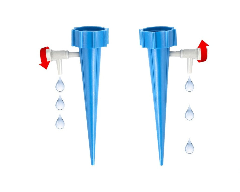 Justerbar självbevattnande spik