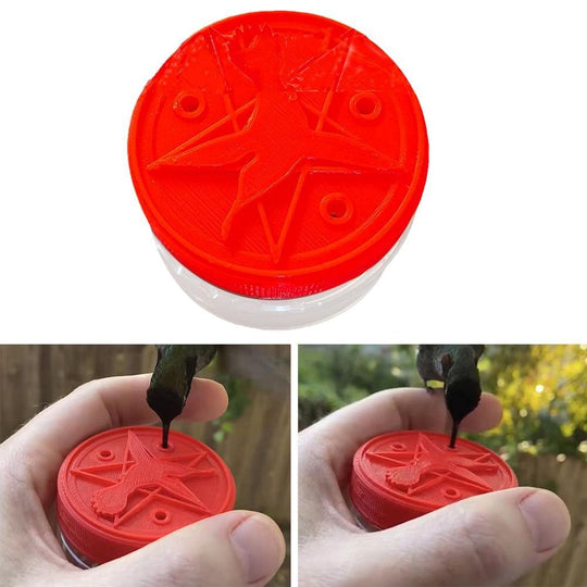 Handhållen kolibrimatare