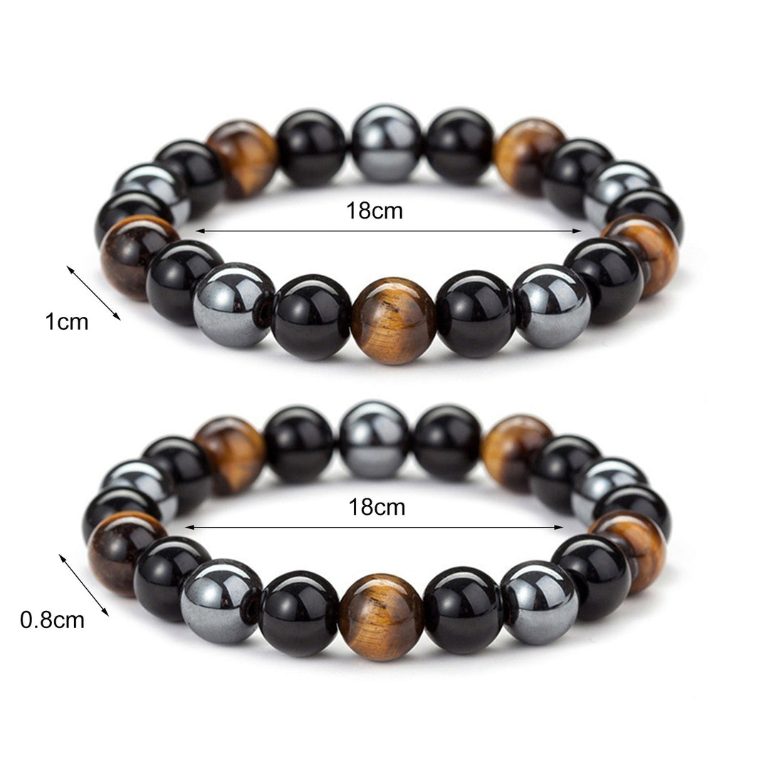 Naturstenar skydd armband