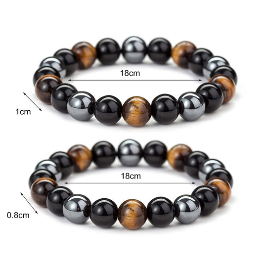 Naturstenar skydd armband