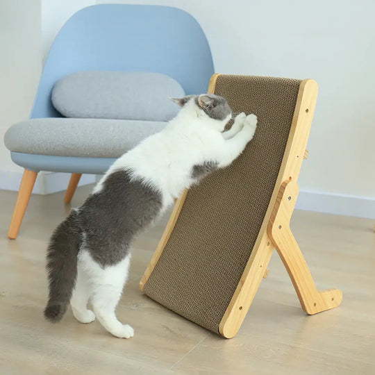 Cat Wooden Scratcher Bed