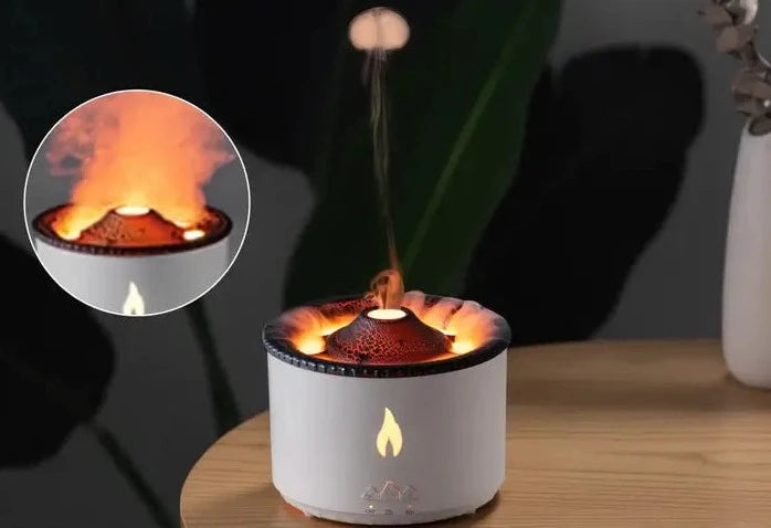 Illuminated Volcano Aroma Luftfuktare