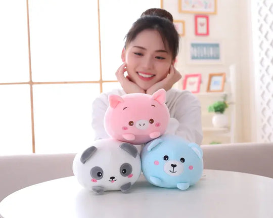 Soft Plush Animal Pillows