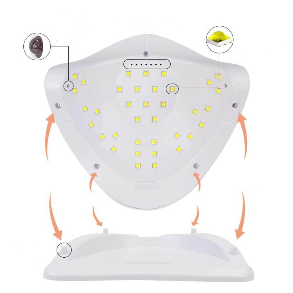 UV LED-nageltorkare