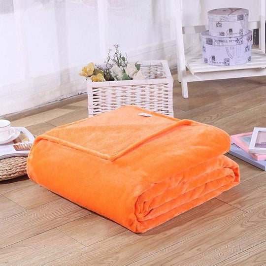 Korall Fleece Flanell Filt