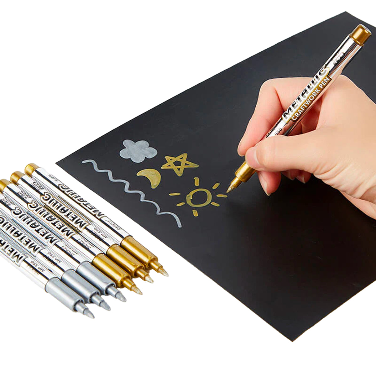 Metallic Marker pennor