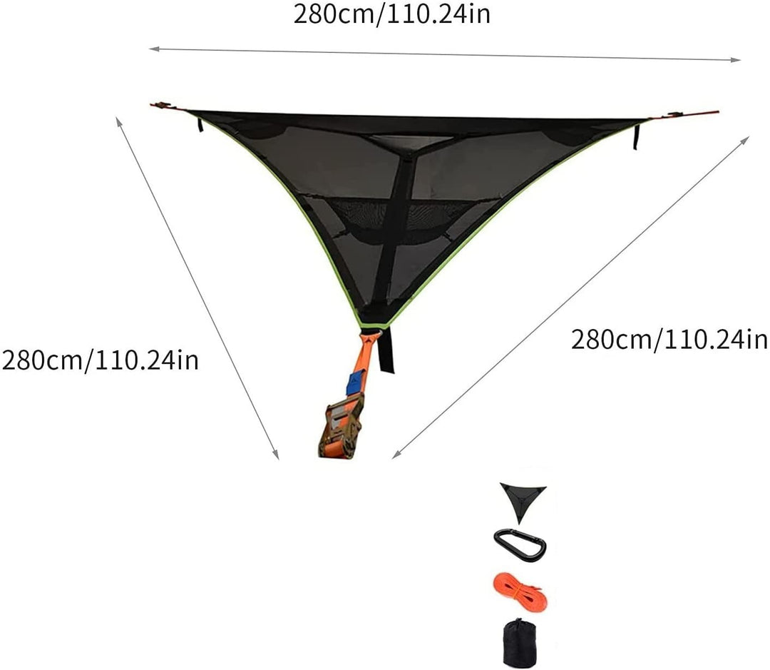 Triangulär Mesh Nest hängmatta