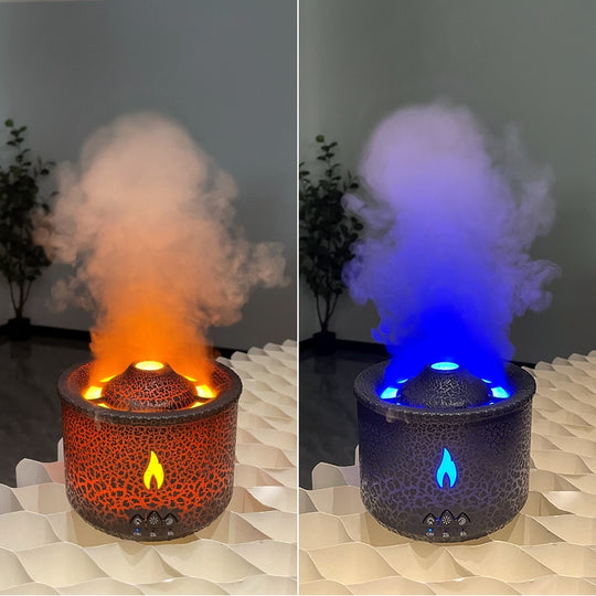 Illuminated Volcano Aroma Luftfuktare