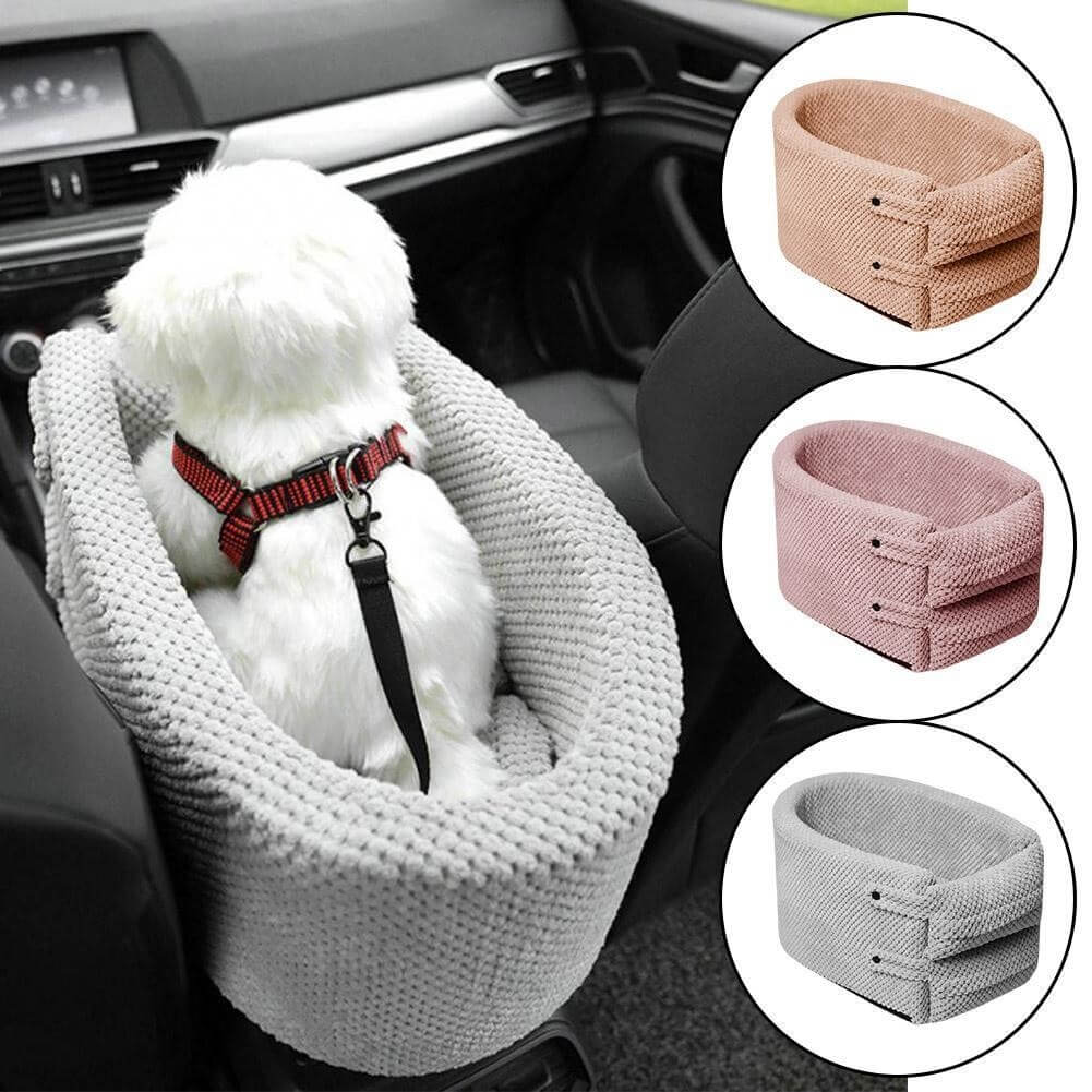 Säkerhetsstol för husdjur i bilen