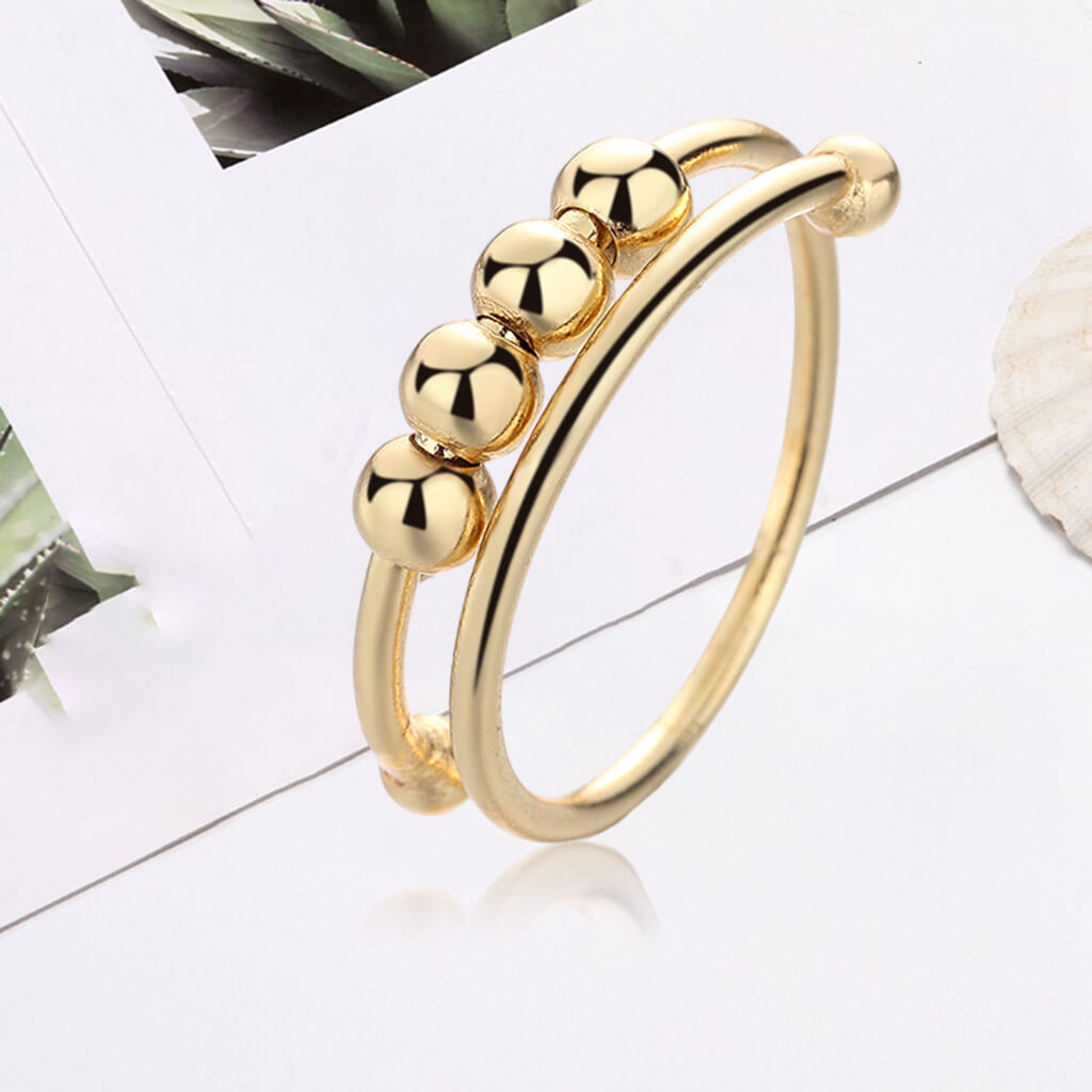 Rotera fritt Lugnande Fidget Ring