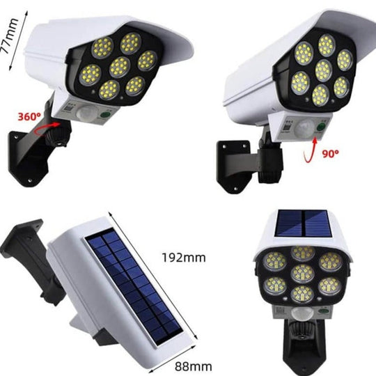 77 LED  Dummy CCTV-Kamera