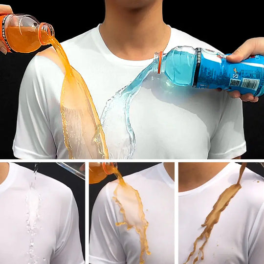 Vattentät skjorta med anti-fouling