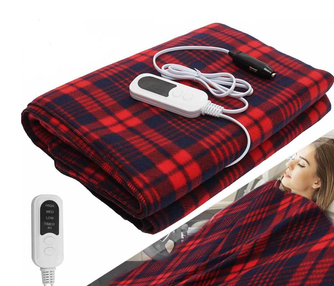 Elektrisk uppvärmning Snuggle-täcke
