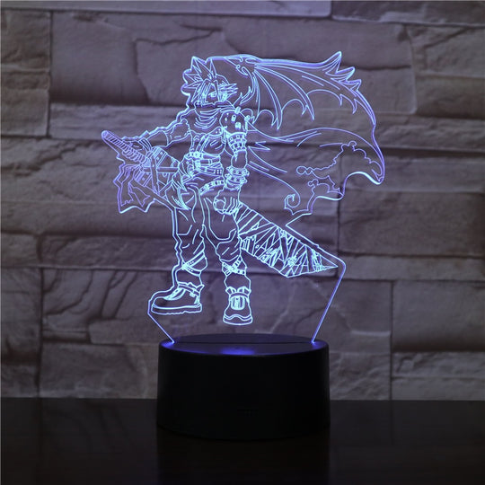 Final Fantasy 3D-lampa