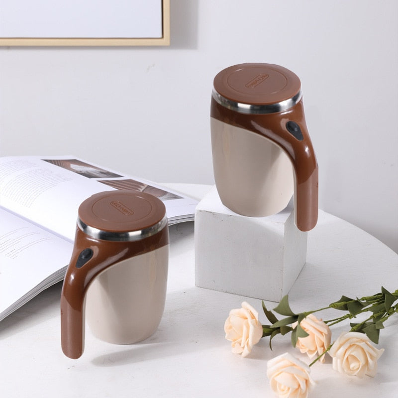 Självomrörande Kaffekopp