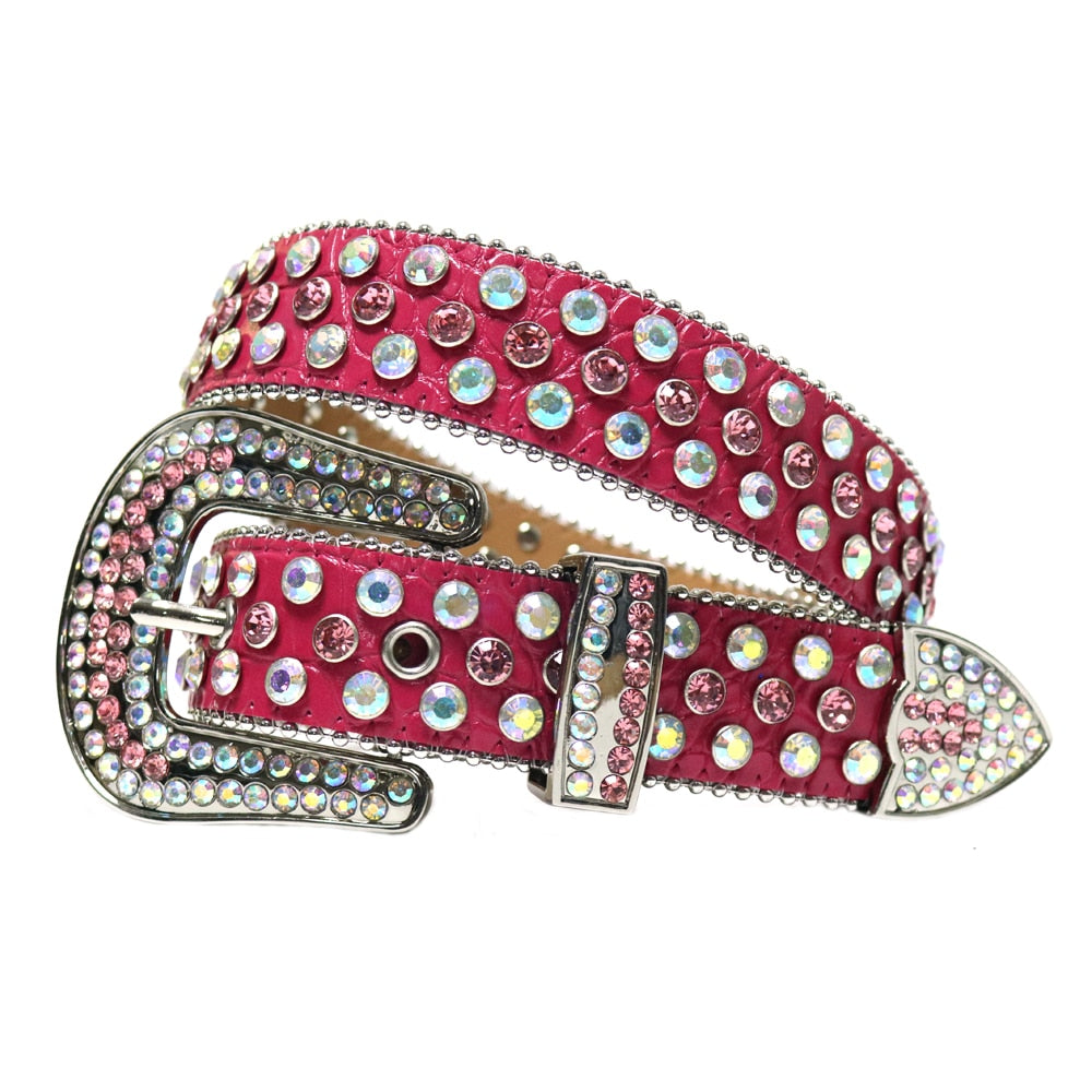 Rhinestone Diamond  Belt