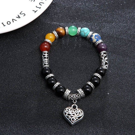 7 Chakra stenarmband