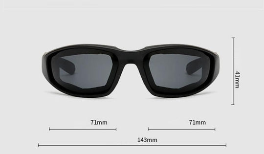 Glasögon för motorcykelkörning