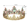 Barockkrona med juveler i barockstil för drottning