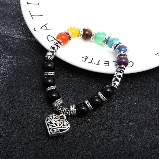 7 Chakra stenarmband