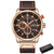 CURREN Chronograph armbandsur för män