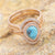 Boho stil trend ring