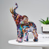 Konst elefant dekoration
