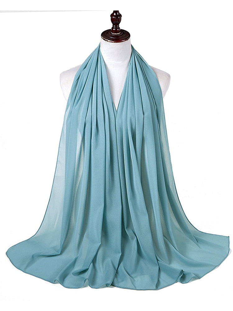 Chiffon Hijab pannband