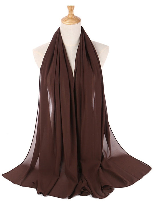 Chiffon Hijab pannband