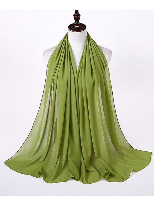 Chiffon Hijab pannband