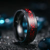 Kolfiber Celtic Dragon Ring