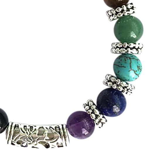 7 Chakra stenarmband