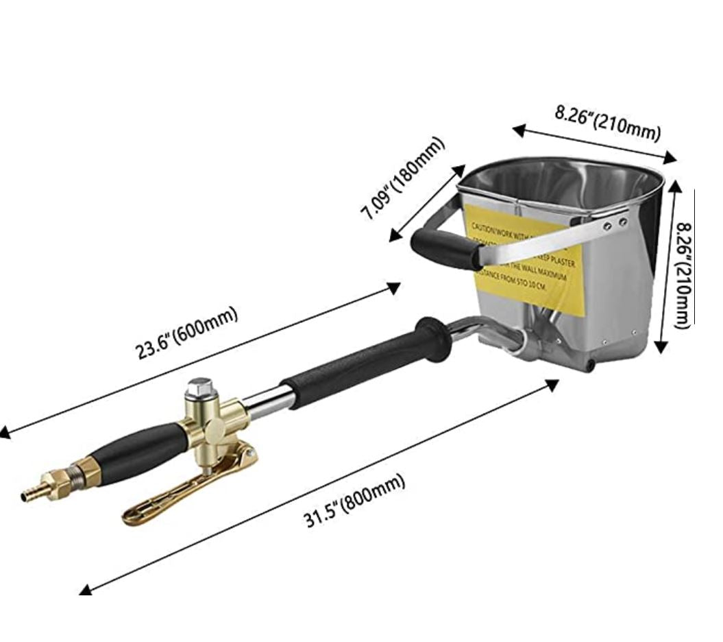 Vägg Cement Mörtel Sprutpistol