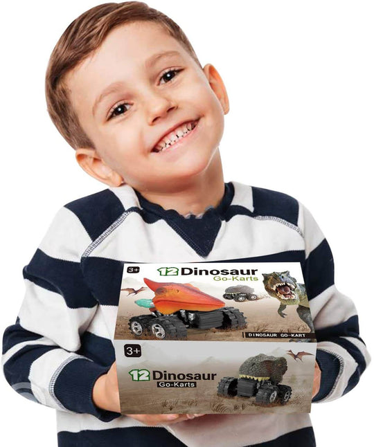 Mini bil för dinosaurier