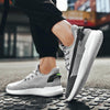 Sneakers för män i vävt mesh