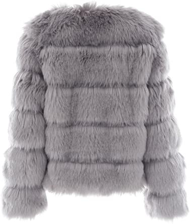 Faux Fur Coat For Kvinner