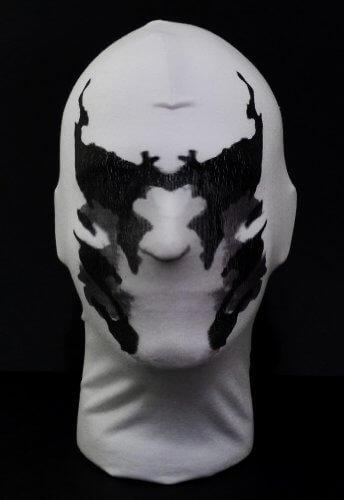 Rörlig Bläckprick Rorschach-mask