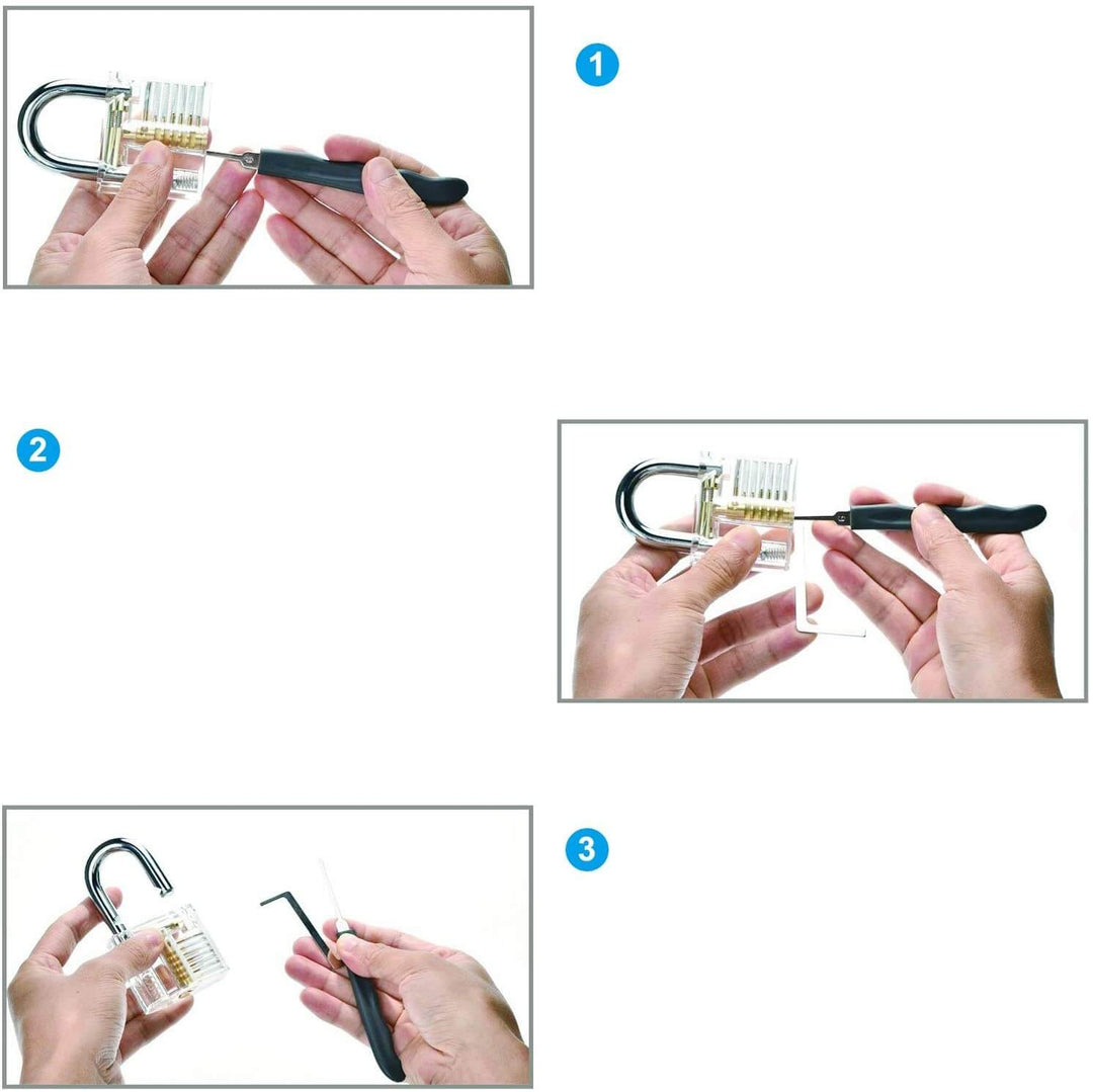 4-i-1 verktyg för låssmed