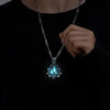 Glödande Lotusblomma Halsband