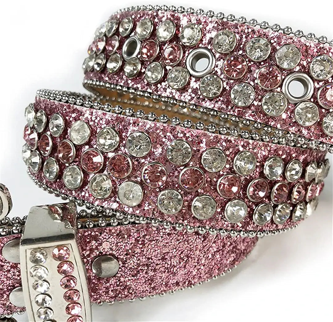 Rhinestone Diamond  Belt