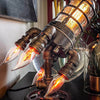 Steampunk raketlampa