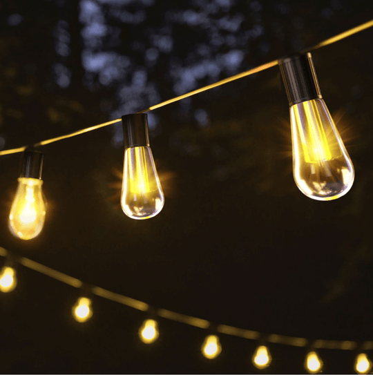 Solcellsdrivna LED-lampor för utomhusbruk