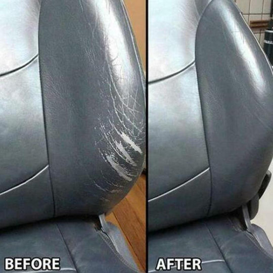 Balm för restaurering av läder